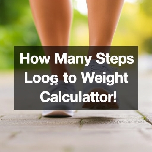 How Many Steps to Lose Weight Calculator
