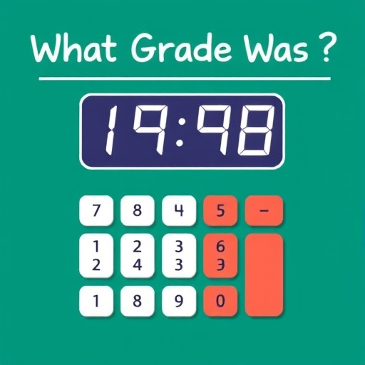 What Grade Was I in Year Calculator