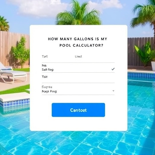 How Many Gallons is My Pool Calculator