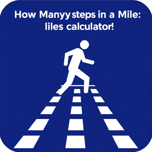 How Many Steps in a Mile Calculator