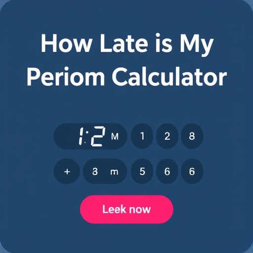 How Late is My Period Calculator