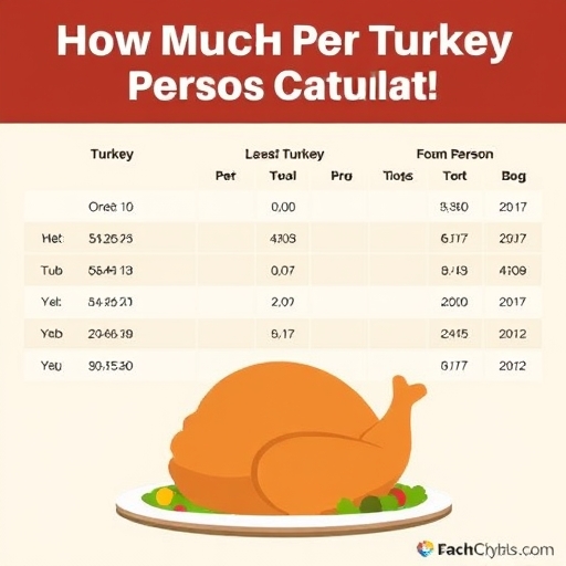 How Much Turkey Per Person Calculator