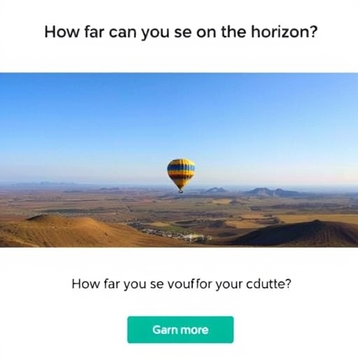 How Far Can You See on the Horizon Calculator