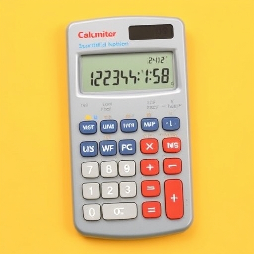 How to Get Scientific Notation on Calculator